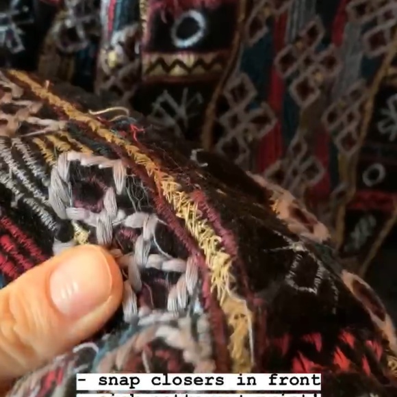 Authentic Antik Batik Quilted Patterns Jacket XS - Picture 6 of 8